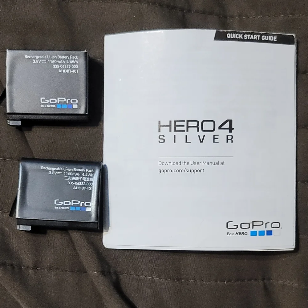 GoPro HERO4 Edition With Two Batteries And 32Gb MircoSD